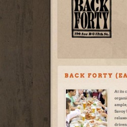 Back Forty NYC