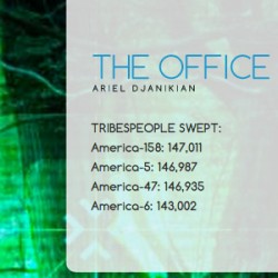Teaser page for The Office of Mercy by Ariel Djanikian