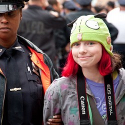 Occupy Wall Street photographs by Adrian Kinloch