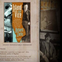 Author website design for Richard Zacks