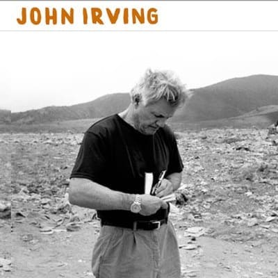 John Irving author website by Adrian Kinloch