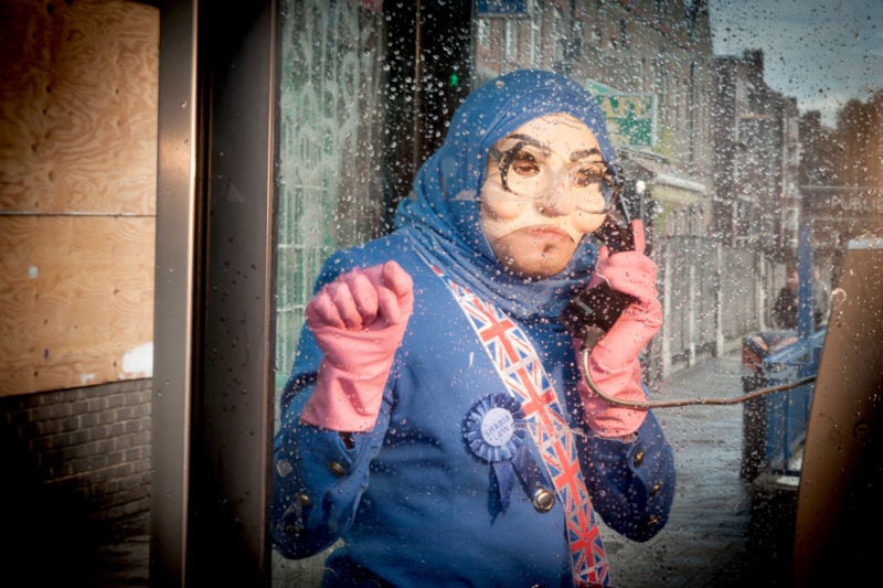London's alt-drag artist Alp Haydar as Sharia Law