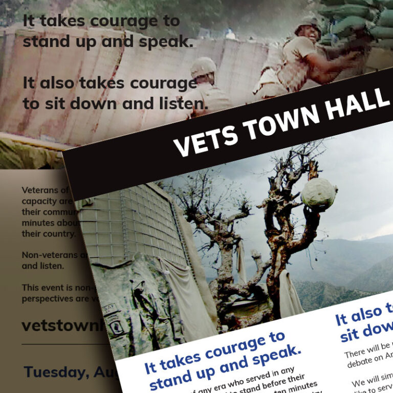 Vets Town Hall: 2021-22 Campaign