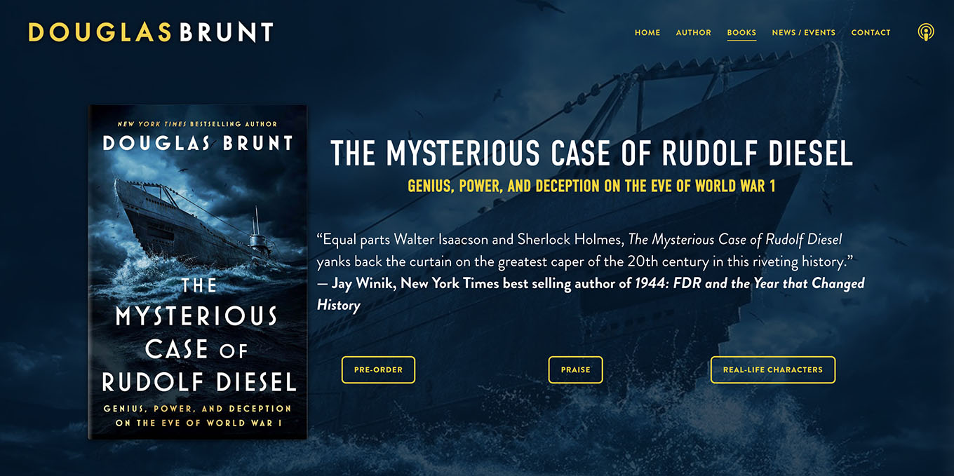 The Mysterious Case of Rudolf Diesel, Book by Douglas Brunt, Official  Publisher Page