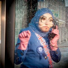 London's alt-drag artist Alp Haydar as Sharia Law